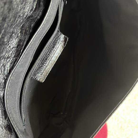 Nordstrom vintage crinkled patent leather bag - Picture 4 of 5